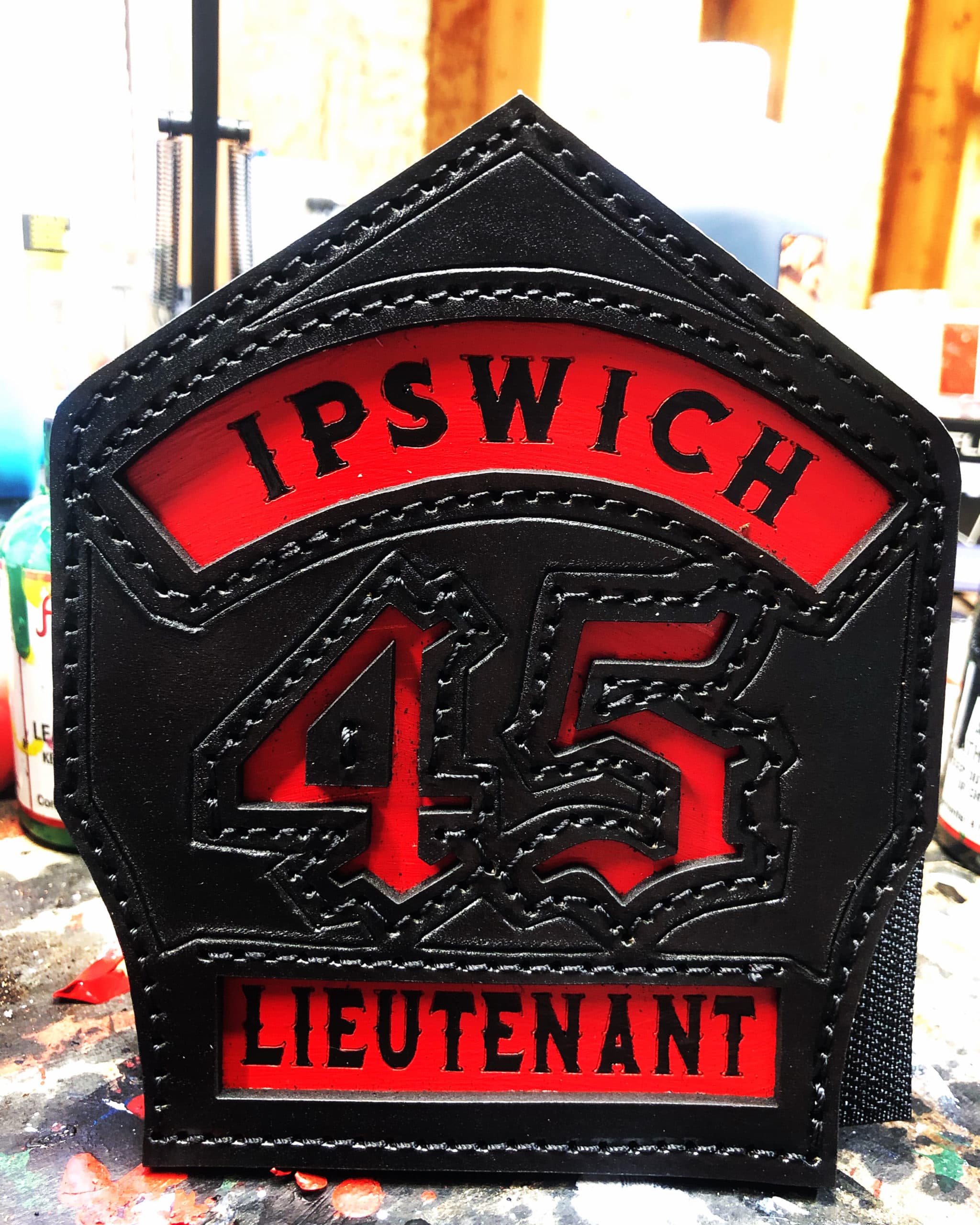 Classic shield alternate angle