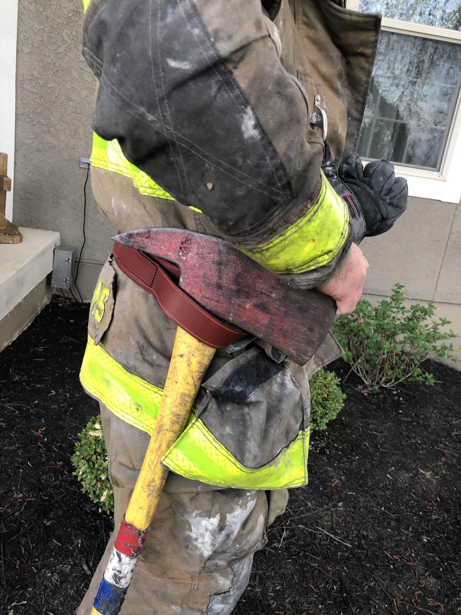 Truckie belt with webbing and O-ring