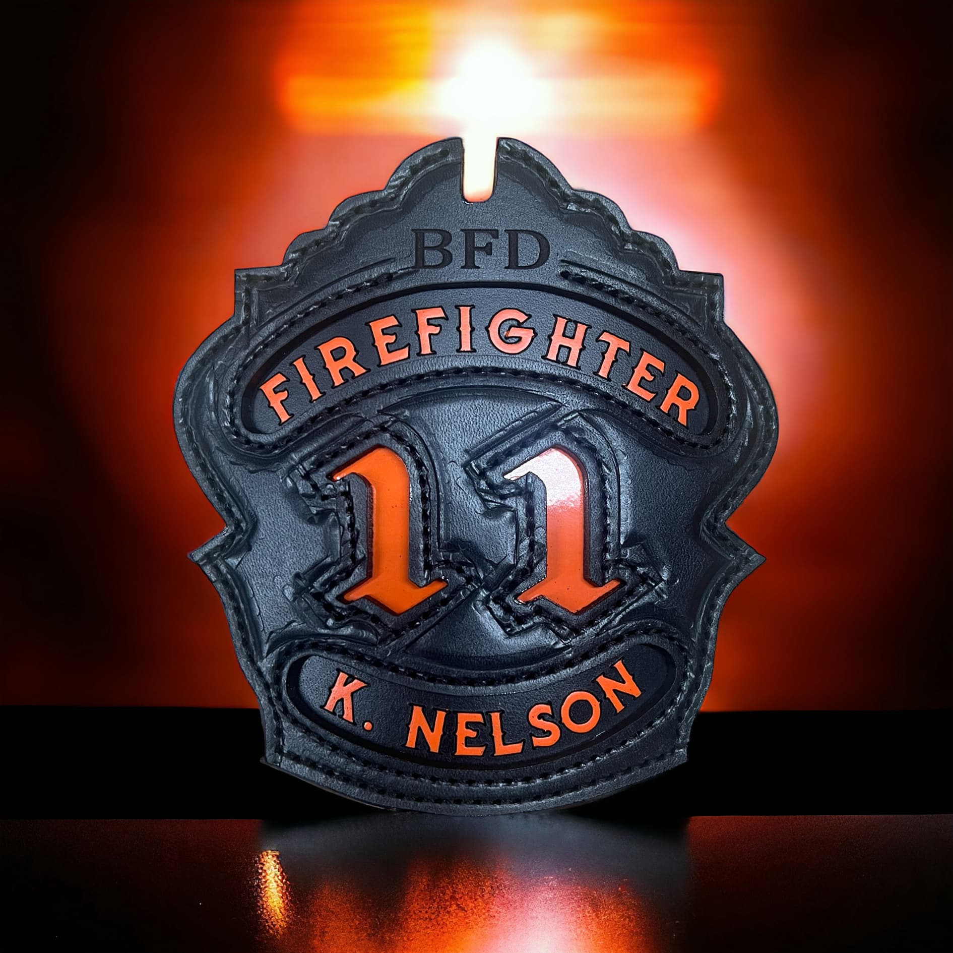 Crew shield on helmet