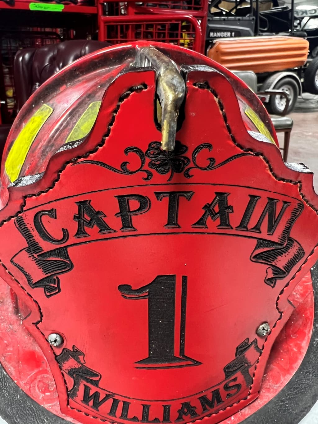 El Capitan red shield front view